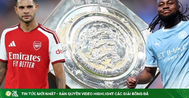 Trực tiếp bóng đá Arsenal - Man City: Đại chiến hấp dẫn chào mùa giải mới (Siêu cúp Anh)