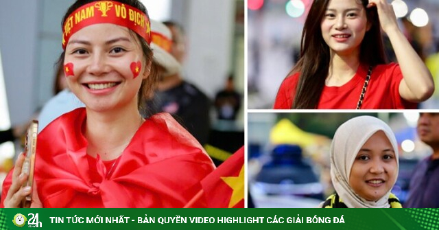Fan nữ Malaysia - Việt Nam đọ sắc, "hâm nóng" bán kết lượt đi AFF Cup