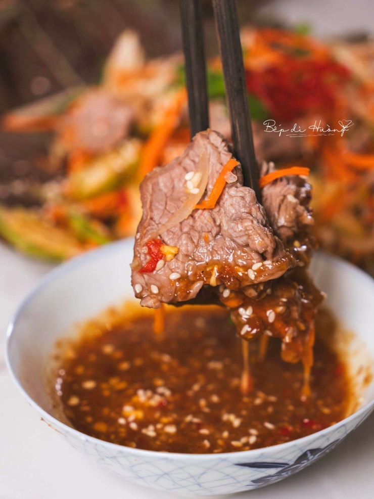 Loại thịt giàu sắt, bổ máu, tăng cường miễn dịch, mềm ngọt, làm gỏi với khế chua ngon khó cưỡng - 3