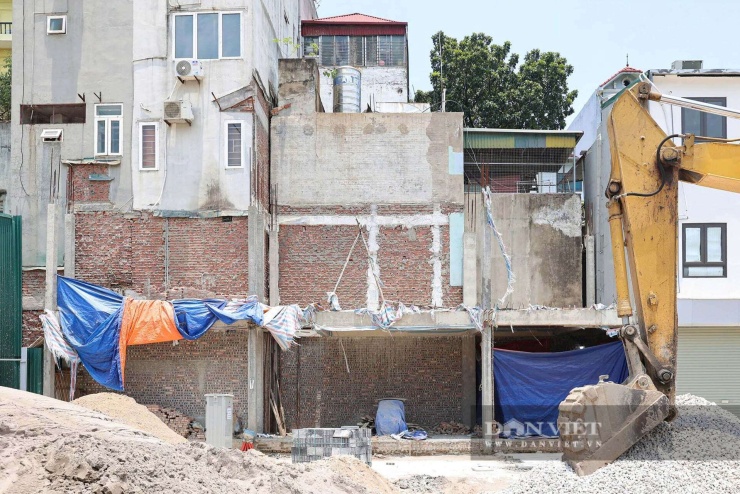 Mục sở thị khu đất rộng 6.800m2 kẹp giữa La Thành và Vành đai 1 chuẩn bị thành vườn hoa, bãi đỗ xe