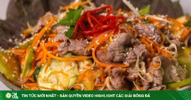 Loại thịt giàu sắt, bổ máu, tăng cường miễn dịch, mềm ngọt, làm gỏi với khế chua ngon khó cưỡng