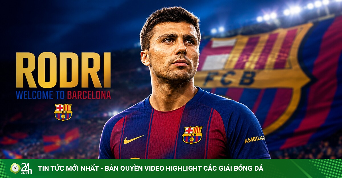 Nóng: Barcelona chốt xong Rodri, Man City chấp nhận bán "trái tim" tuyến giữa
