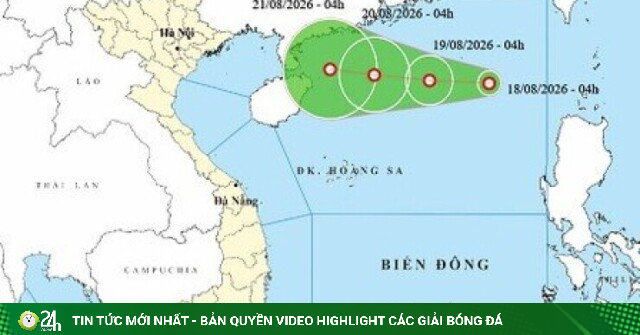 Vừa xuất hiện áp thấp nhiệt đới trên Biển Đông