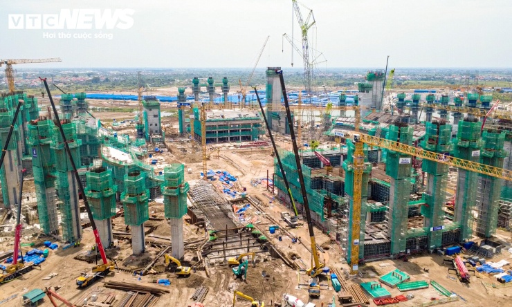 Diện mạo sân vận động VinFast - Trống Đồng sau 8 tháng thi công - 3