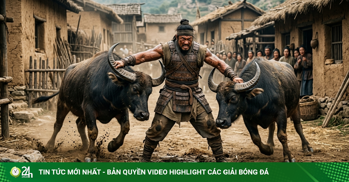 Quái kiệt thần lực Trung Quốc tay không bẻ gãy sừng trâu, 1 mình gánh đá lấp sông