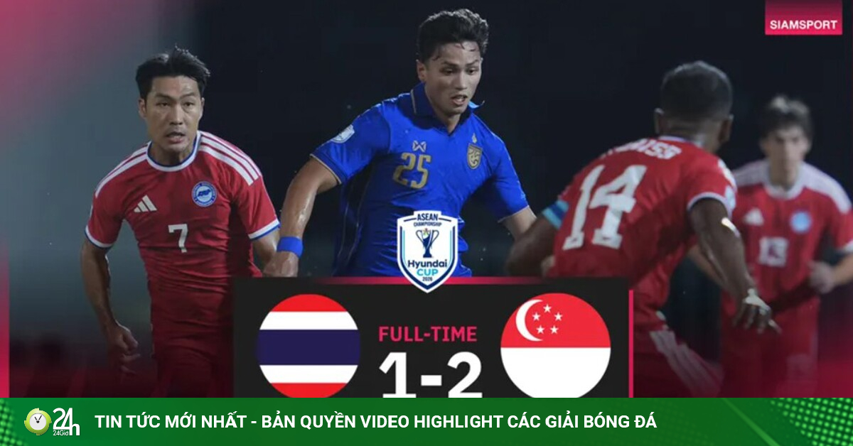Thái Lan thua sốc Singapore: HLV Hudson bị báo chí chất vấn, "Voi chiến" tụt hạng FIFA