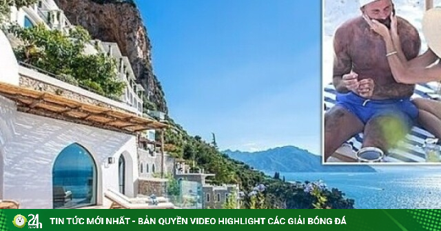 Khách sạn xa hoa nơi nhà Beckham nghỉ dưỡng bên bờ biển Amalfi