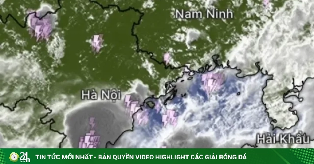 Hai kịch bản áp thấp nhiệt đới đều gây mưa lớn ở miền Bắc