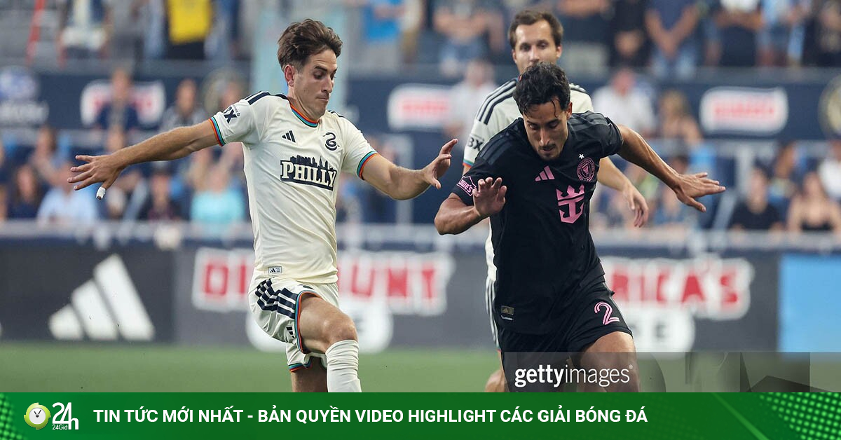Video bóng đá Philadelphia Union - Inter Miami: Messi lập công, 4 bàn rượt đuổi (MLS)