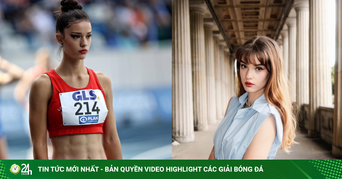 Vẻ đẹp thoát tục của "đóa hồng" vừa lập kỷ lục cá nhân chạy 400m