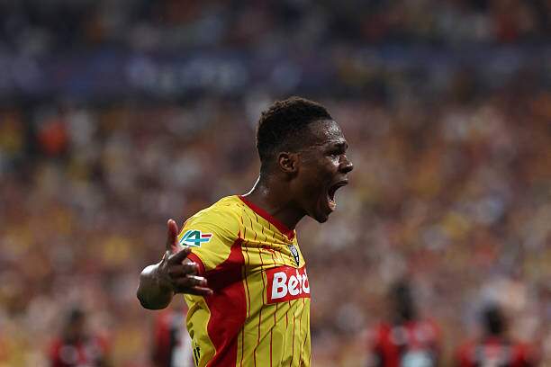 Sangare trong trận chung kết Coupe de France 2026