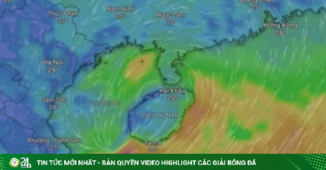 Diễn biến mới nhất về hướng đi của cơn bão số 4