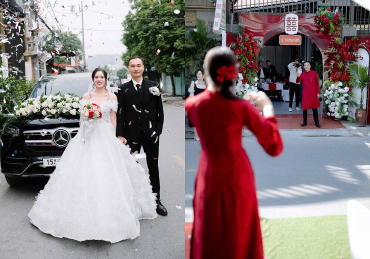 Cổng nhà cô dâu cách cổng nhà chú rể vỏn vẹn 7m 