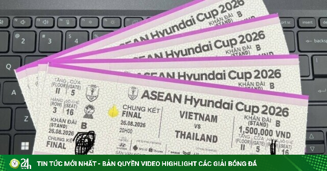 Vé 'chợ đen' trận tuyển Việt Nam vs Thái Lan giá 12 triệu đồng/cặp