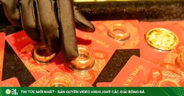 Giá vàng nhẫn nhiều thương hiệu cao hơn vàng miếng