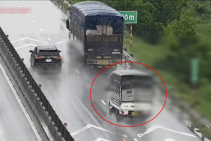 Từ 27/8, CSGT phạt tài xế không giữ khoảng cách an toàn trên cao tốc