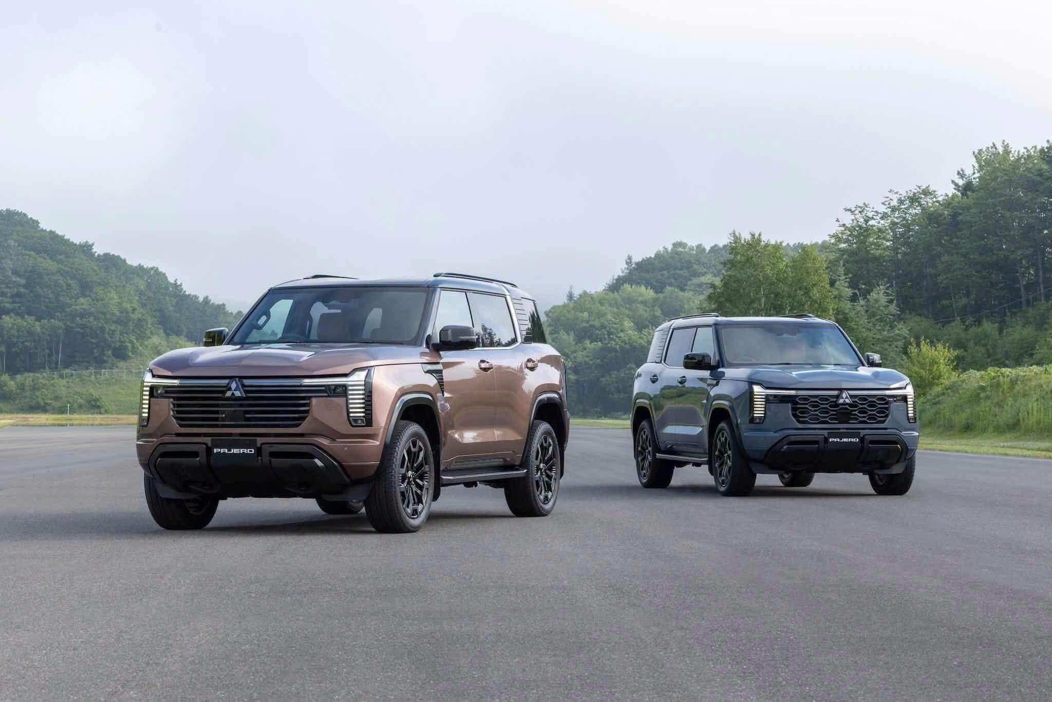 Mitsubishi Pajero đã&nbsp;trở lại với thế hệ hoàn toàn mới