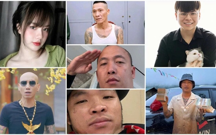 Mới đây, hàng loạt "giang hồ mạng", "idol mạng" bị cơ quan công an khởi tố (Ảnh: KT)