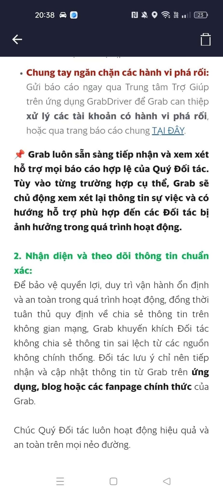 Động thái mới nhất của Grab Việt Nam trước thông tin tài xế kêu gọi tắt app, đình công: Nguy cơ thất thu lớn