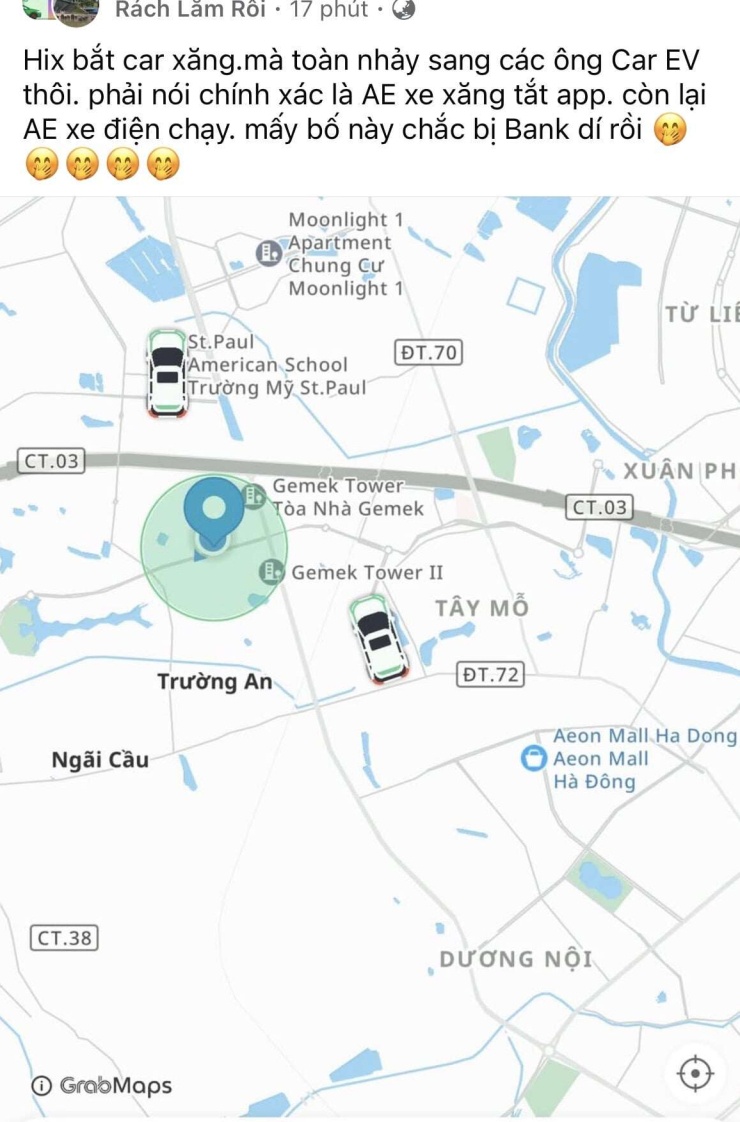 Ngày đầu tài xế Grab kêu gọi tắt app, đình công: Tràn ngập hiện tượng đặt xe ảo