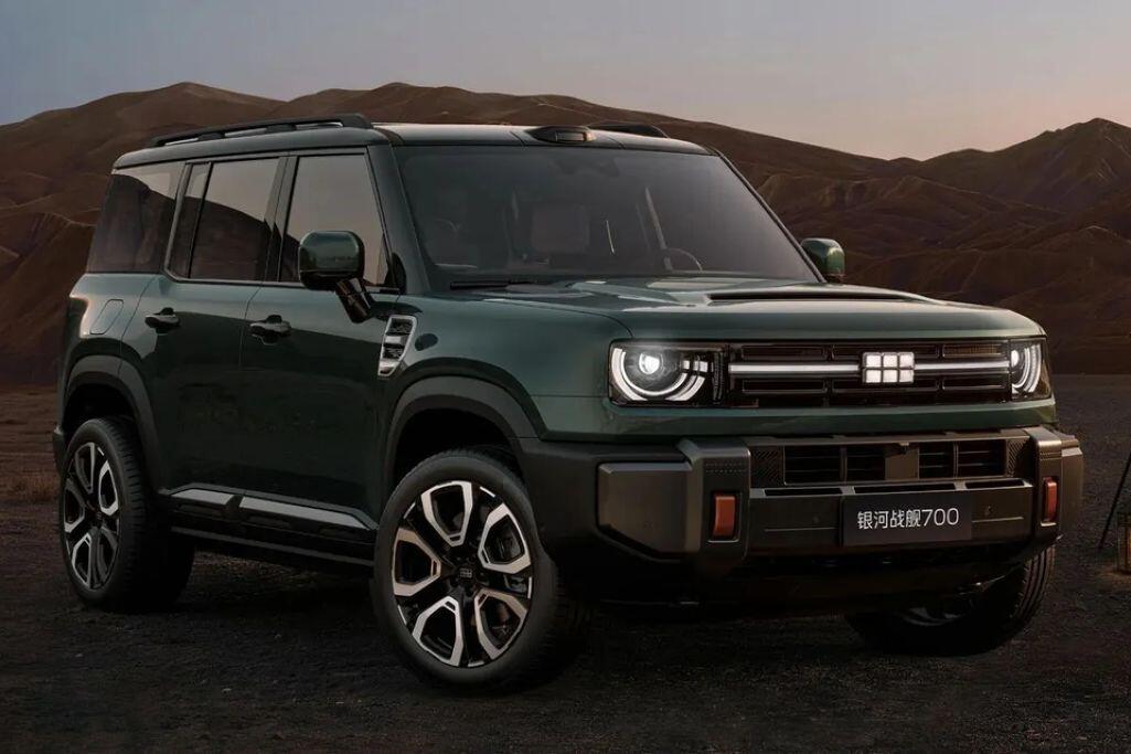 Geely Galaxy Cruiser 700, mẫu SUV địa hình đầu tiên của thương hiệu Galaxy.