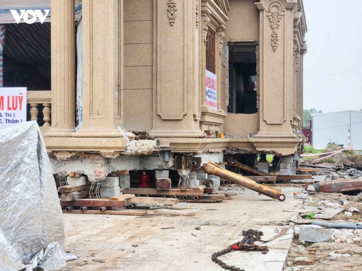Di dời biệt thự 4 tầng để làm đường kết nối sân bay Gia Bình: Diễn biến mới nhất