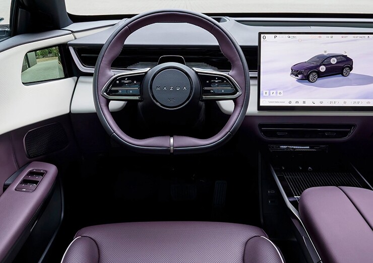 Mazda CX-6e chốt ngày ra mắt, SUV điện có màn hình siêu khủng - 8