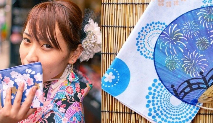 Phụ nữ Nhật rất nhiều người có sở thích sưu tầm khăn tay.