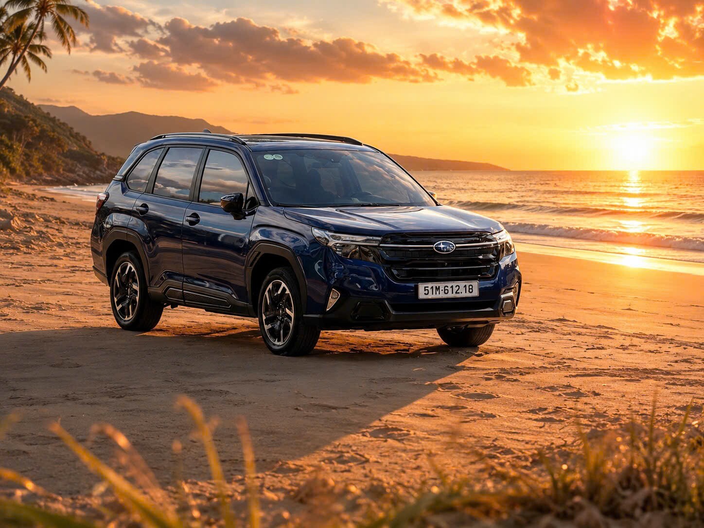 Subaru Forester có kích thước dài x rộng x cao&nbsp;lần lượt 4.655 x 1.830 x 1.730 mm.