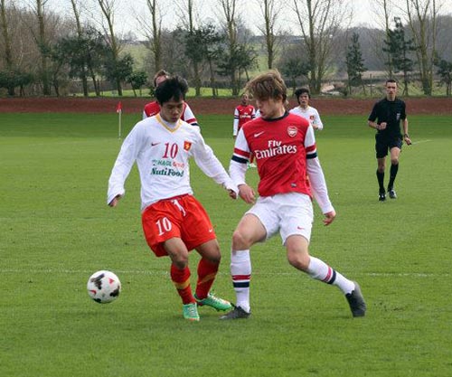 U19 VN tạo "địa chấn" trước U19 Arsenal - 3