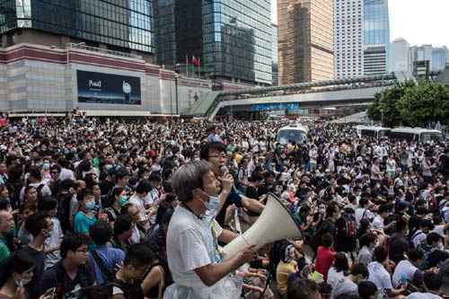 Cảnh sát đàn áp cuộc biểu tình lớn nhất Hong Kong - 2