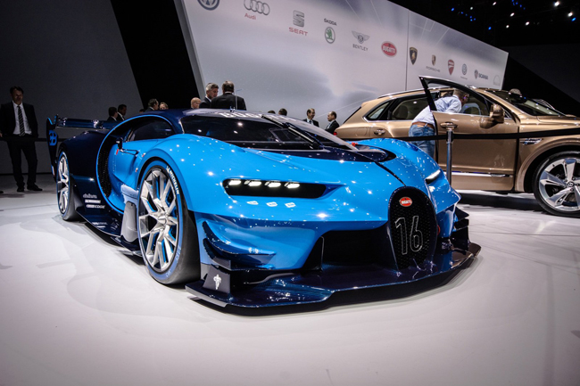 Được&nbsp;phát triển dựa trên nền tảng của mẫu xe Gran Turismo 6, chiếc xe Bugatti Vision Gran Turismo “đánh dấu một chương mới trong lịch sử các thương hiệu sang trọng” trong làng siêu xe thể thao mới.