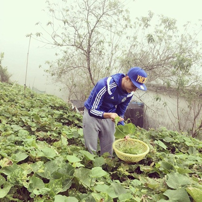 Vĩnh Thụy cũng đã từng đến thăm nhà tại Tam Đảo của Hoàng Thùy Linh