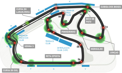 Lịch thi đấu F1: Brazilian GP 2016 - 1