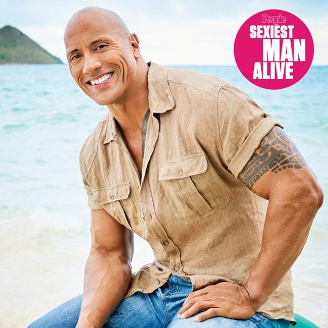 “The Rock” Dwayne&nbsp;Johnson vừa&nbsp;được tạp chí People bình chọn là quý ông quyến rũ nhất năm.