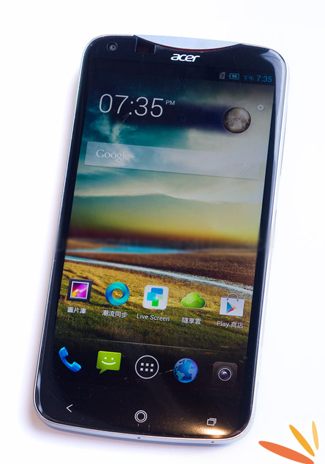 Acer Liquid S2 có chipset Qualcomm Snapdragon 800