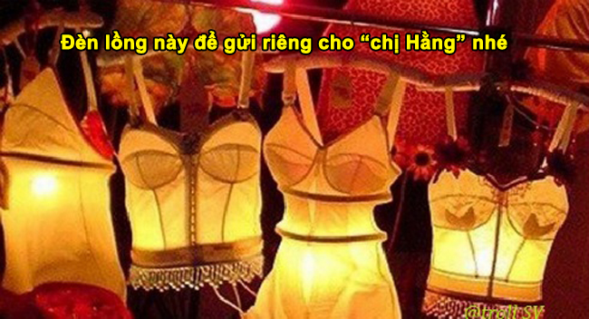 Đèn lồng này chỉ dành riêng cho &#34;chị Hằng&#34; thôi đấy.