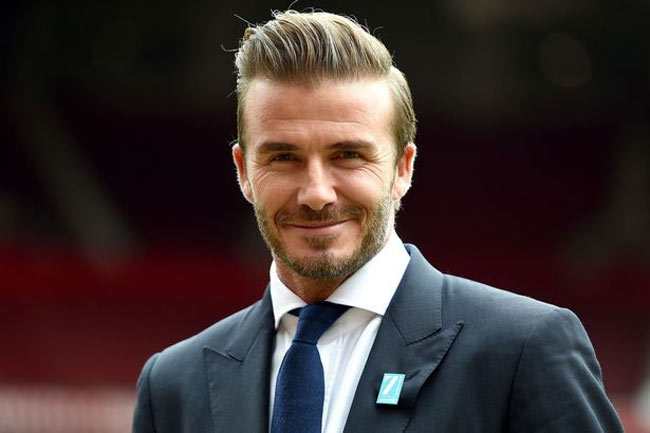 &nbsp;David Beckham điển trai nhưng chỉ nằm ở vị trí thứ 5 trong danh sách.