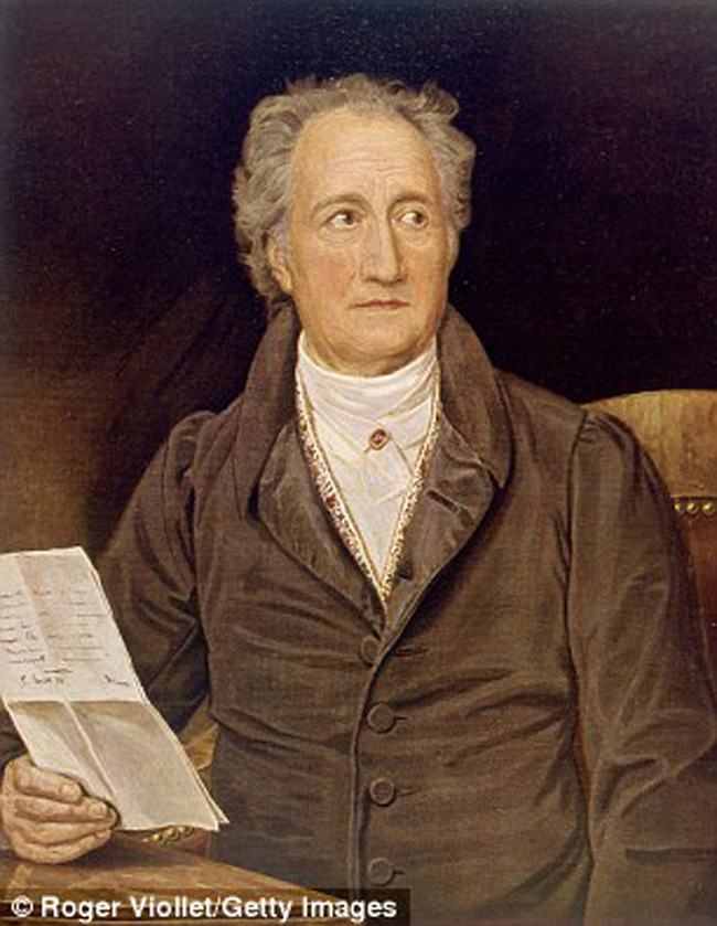 1. Johann Goethe &#40;IQ: 180-225&#41; là nhà thơ, nhà viết kịch, tiểu thuyết gia, nhà văn, nhà khoa học, họa sĩ người Đức. Kịch thơ Faust là tác phẩm nổi tiếng nhất của ông và cũng là kiệt tác văn chương thế giới.