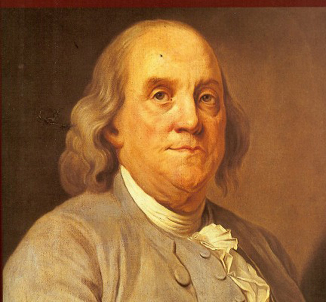 8. Benjamin Franklin là gương mặt điển hình của lịch sử vật lý vì những khám phá, lý thuyết về điện, nổi bật là các khám phá về hiện tượng sấm, sét. Ông là người phát minh ra cột chống sét, thủy tinh armonica, ống thông tiểu tiện,…