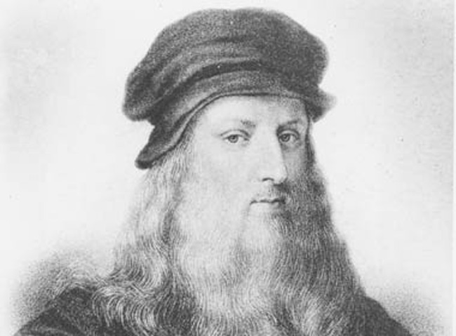 10. Leonardo Da Vinci được coi là một thiên tài toàn năng người Ý. Ông là người có những ý tưởng vượt trước thời đại của mình, đặc biệt là khái niệm về máy bay trực thăng, xe tăng, dù nhảy, sự sử dụng hội tụ năng lượng mặt trời, máy tính, sơ thảo lý thuyết kiến tạo địa hình, tàu đáy kép, cùng nhiều sáng chế khác. Một vài thiết kế của ông đã được thực hiện và khả thi trong lúc ông còn sống. Thêm vào đó, ông có đóng góp rất lớn vào kiến thức và sự hiểu biết trong giải phẫu học, thiên văn học, xây dựng dân dụng, quang học và nghiên cứu về thủy lực.