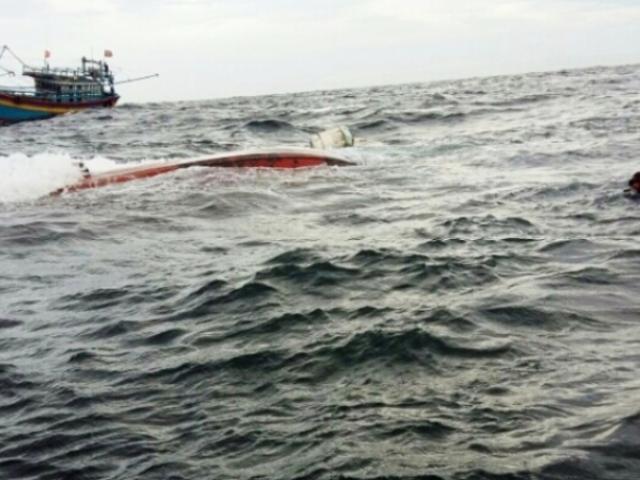 6 người chết và mất tích trong vụ tàu cá Bình Định chìm ở Vũng Tàu