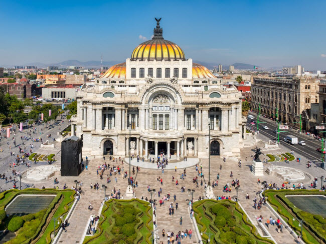 Mexico City, Mexico: Thành phố này được lựa chọn là thủ đô thiết kế thế giới năm 2018, đồng nghĩa nơi đây sẽ tổ chức nhiều triển lãm và sự kiện cũng như thu hút các nhà thiết kế và kiến trúc sư từ khắp nơi trên thế giới.