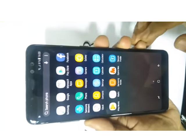 Video trên tay Galaxy A8 Plus (2018) rò rỉ, thiết kế cực đẹp