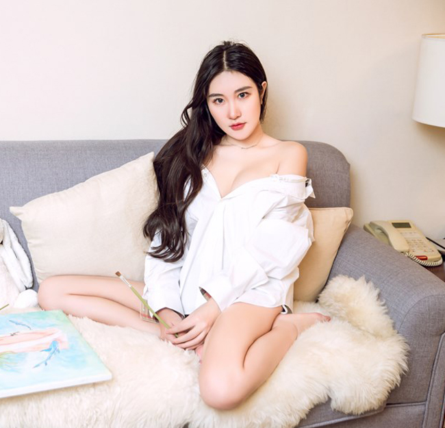 Kiểu mặc ở nhà quá đỗi sexy của con gái Trung Quốc.&nbsp;