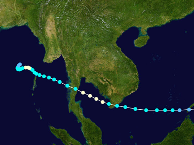 Nếu đổ bộ đất liền, bão Tembin còn mạnh hơn thảm họa Linda 1997