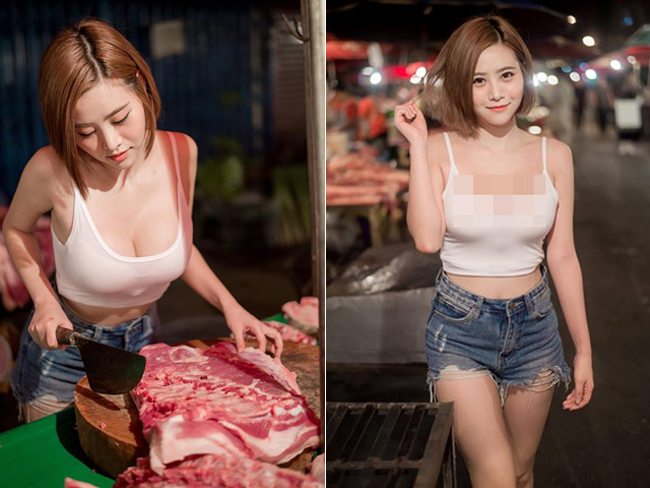 Kanokporn Sopontaweesab &#40;sinh năm 1996, Thái Lan&#41; không chỉ một lần mà có đến hai lần nổi tiếng nhờ những hình ảnh đời thường gợi cảm.&nbsp;