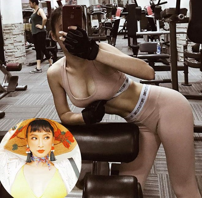 Angela Phương Trinh khoe nhiều hình ảnh tích cực tập gym trên instagram.&nbsp;