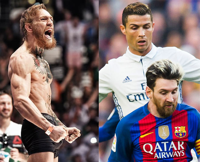 Sốc: McGregor đánh Khabib 1 trận bằng Messi - Ronaldo &#34;cày&#34; 1 năm - 1