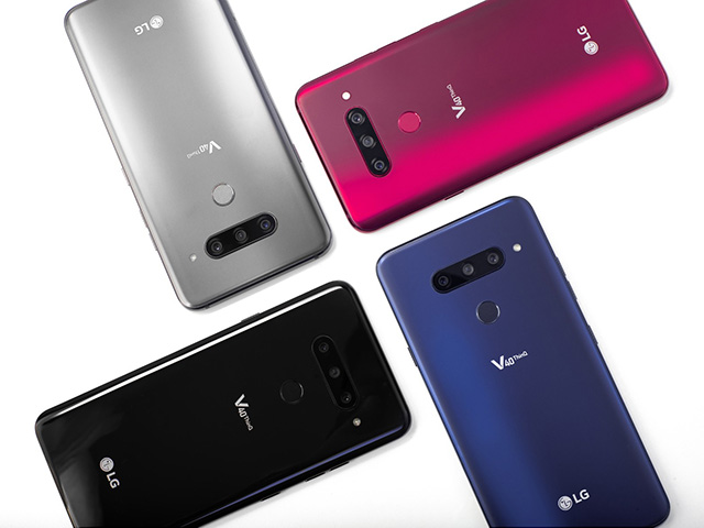 LG V40 ThinQ trình làng, có 5 camera khiến fan hứng khởi